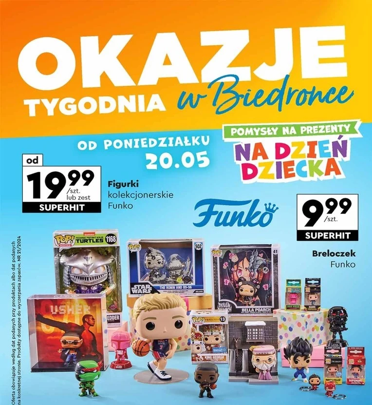 Figurki Funko Pop! bardzo tanio w Biedronce! 