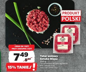 Tatar wołowy Sztuka Mięsa niska cena