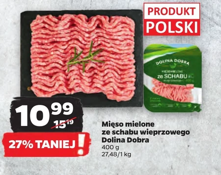 Dolina Dobra Mięso mielone ze schabu wieprzowego 400 g