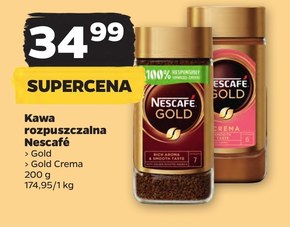 NESCAFÉ Gold Crema Kawa rozpuszczalna 200 g niska cena