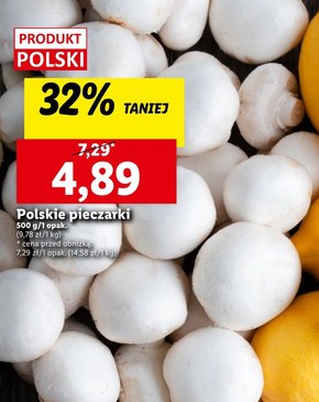 Pieczarki Polski niska cena