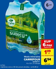 Woda mineralna Carrefour