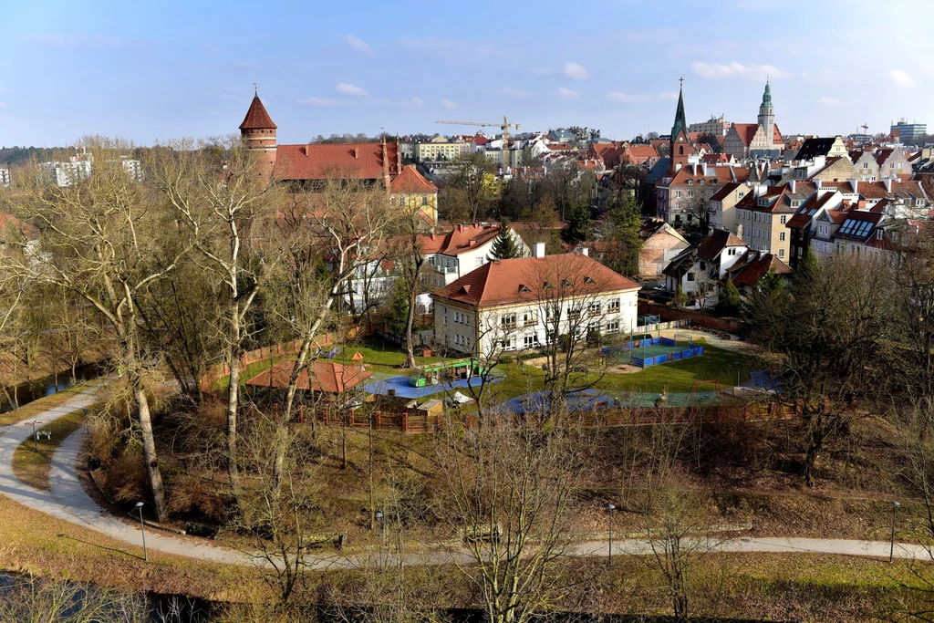 Olsztyn. Zamek Kapituły Warmińskiej.