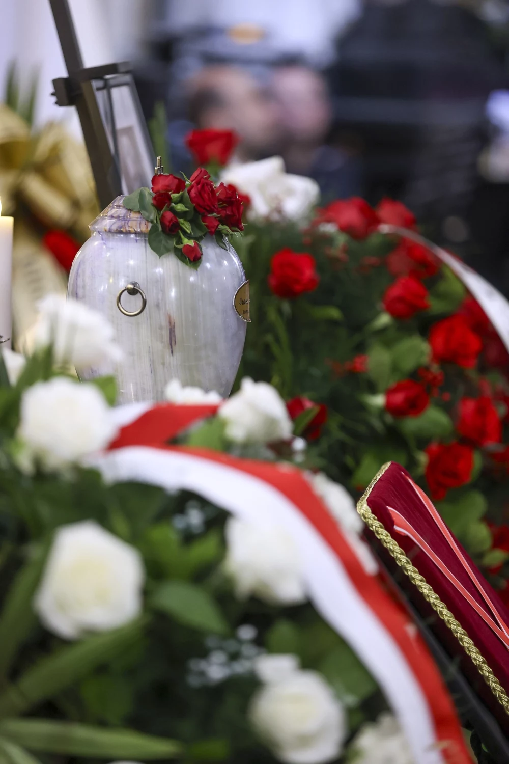 Uroczystości pogrzebowe Jacka Zielińskiego (Skaldowie) w bazylice Na Skałce w Krakowie Uroczystości pogrzebowe Jacka Zielińskiego (Skaldowie) w bazylice Na Skałce w Krakowie