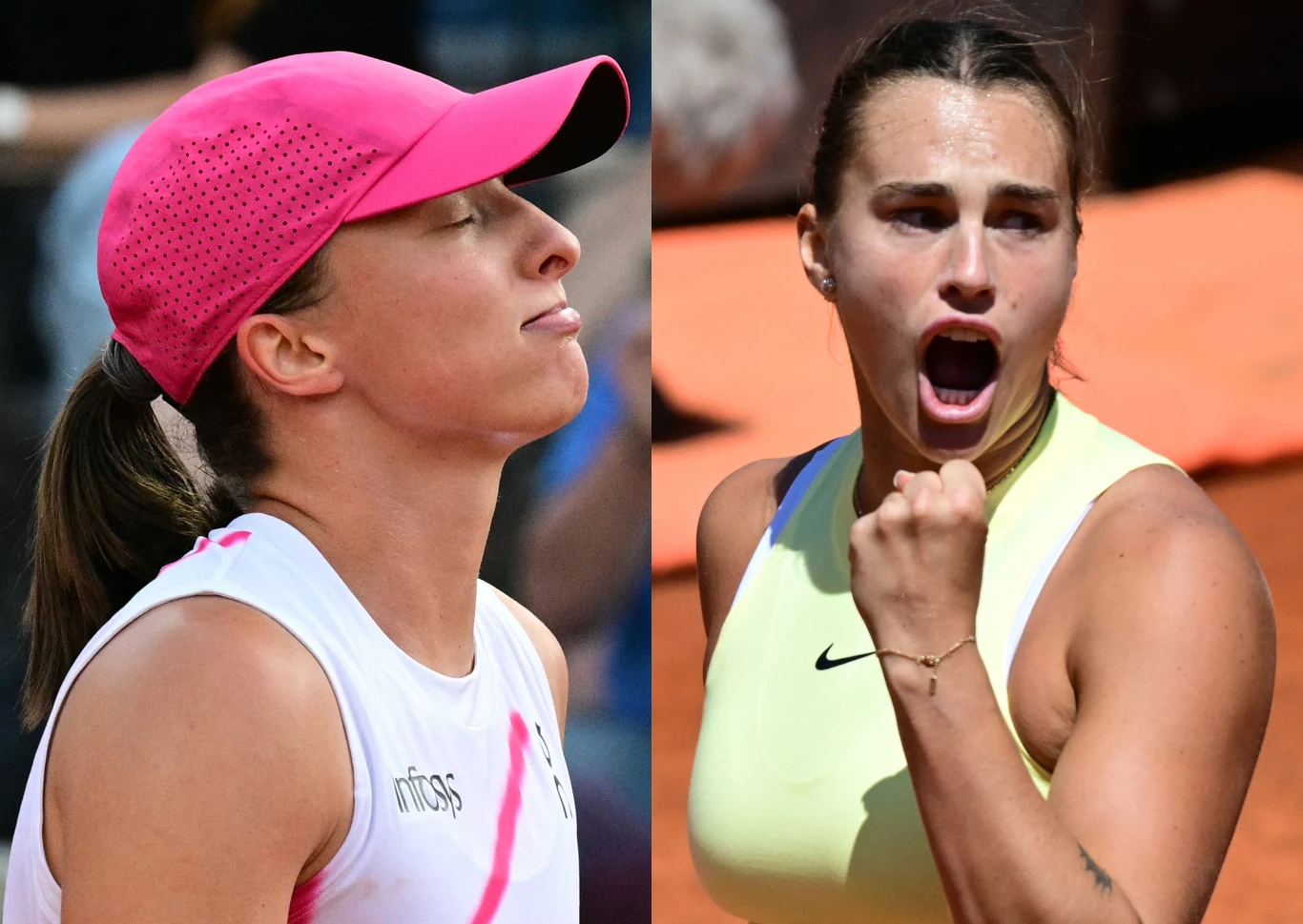 Iga Świątek i Aryna Sabalenka Iga Świątek i Aryna Sabalenka