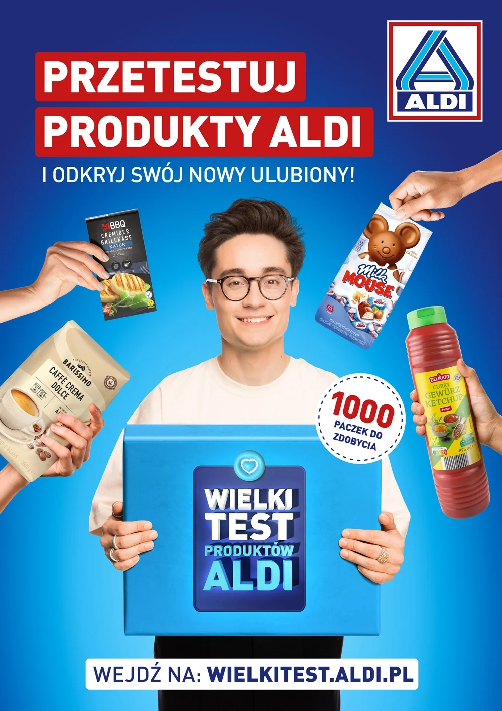 Przetestuj produkty ALDI! 