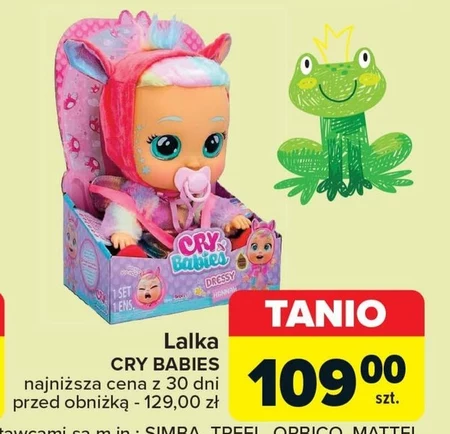 Lalka Cry Babies