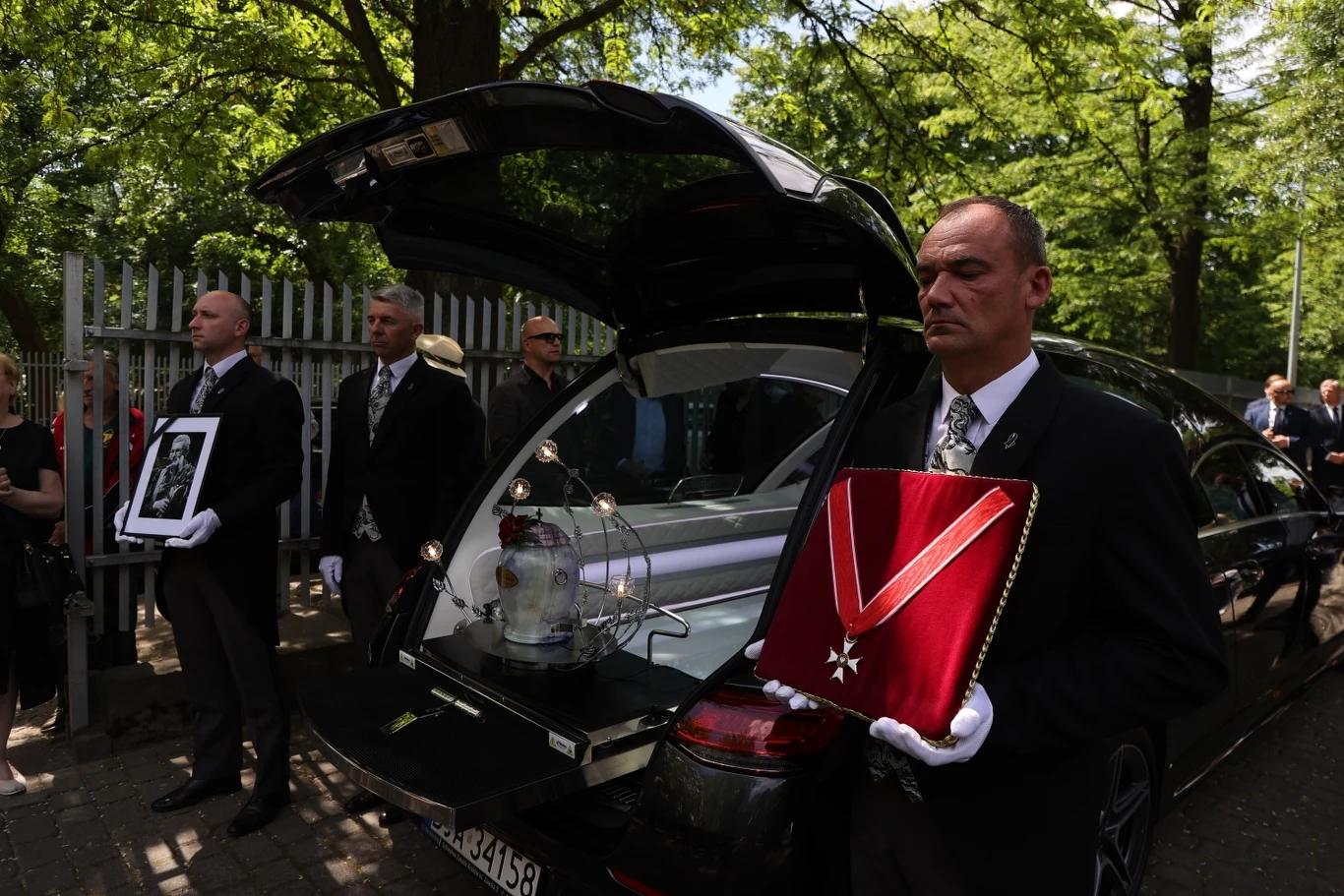 Uroczystości pogrzebowe Jacka Zielińskiego