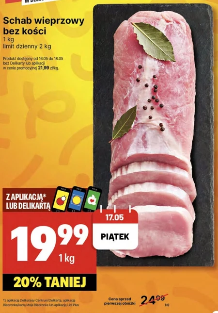 Schab bez kości Biedronka