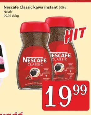 NESCAFÉ Classic Kawa rozpuszczalna 200 g niska cena