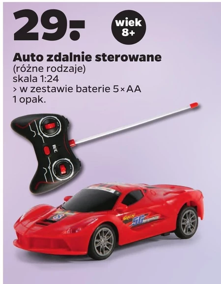 Auto zdalnie sterowane