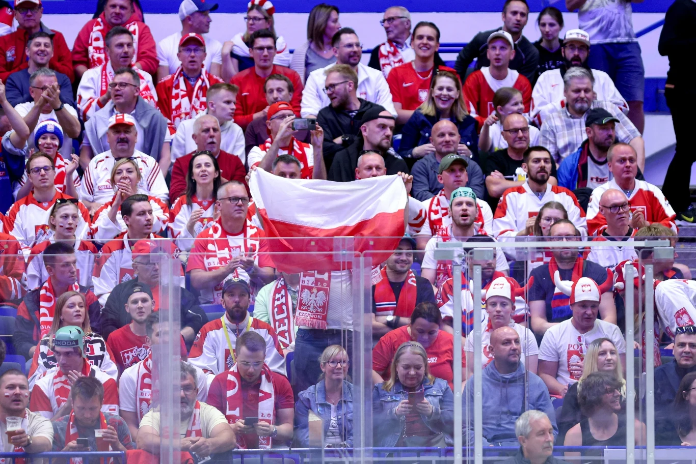 Polscy kibice w Ostrawie