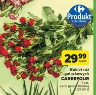 Bukiet róż Carrefour