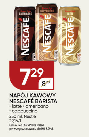 NESCAFÉ Barista Style Latte Napój kawowy 250 ml niska cena