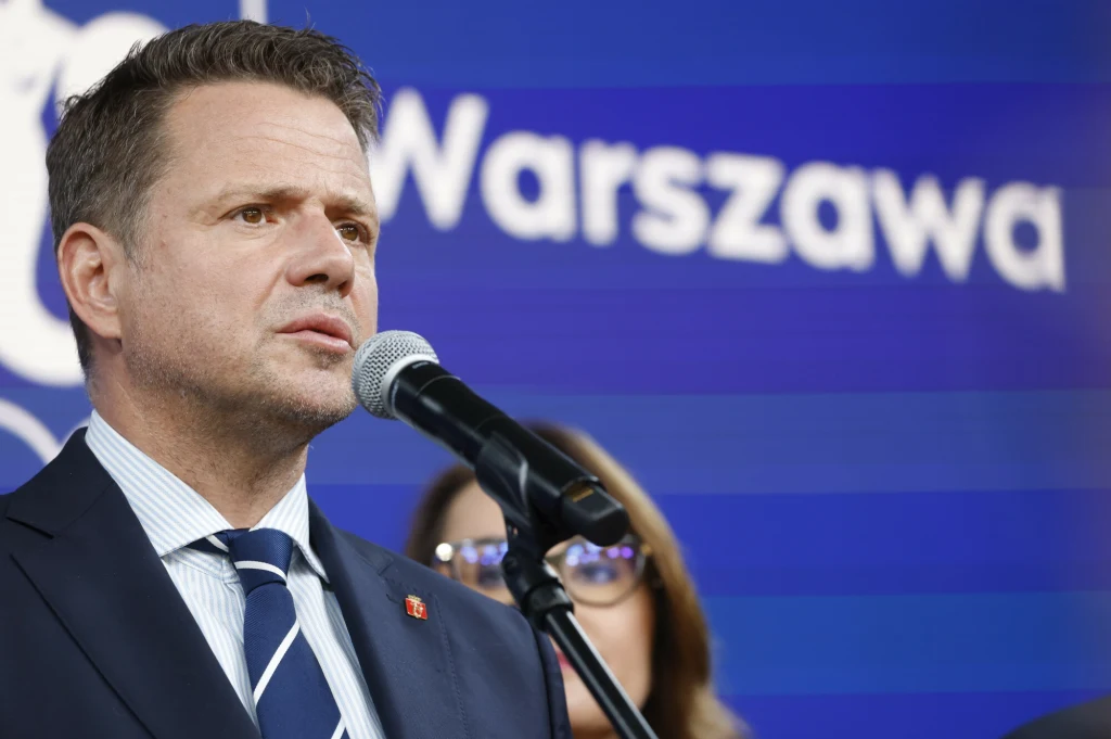 Prezydent Warszawy Rafał Trzaskowski