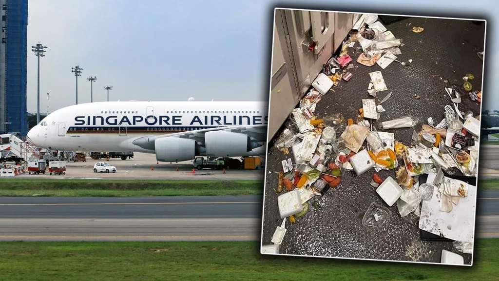 Samolot linii Singapore Airlines Samolot linii Singapore Airlines