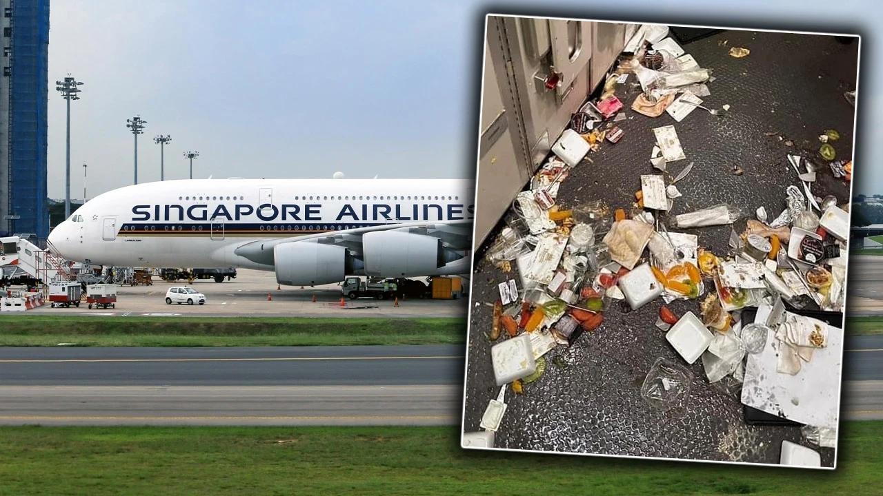 Samolot linii Singapore Airlines Samolot linii Singapore Airlines
