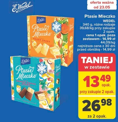 Ptasie Mleczko E. Wedel