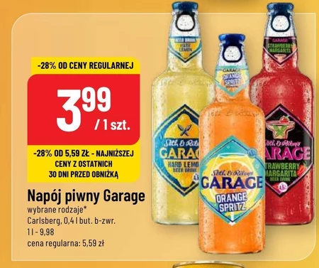 Seth & Riley's Garage Euphoriq Bezalkoholowy napój piwny o smaku jagód i marakui 400 ml