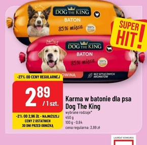 Karma dla psa Dog the King niska cena