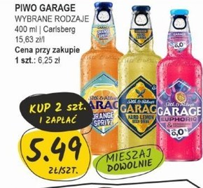 Seth & Riley's Garage Mix piwa i napoju o smaku pomarańczowo-ziołowym 400 ml niska cena
