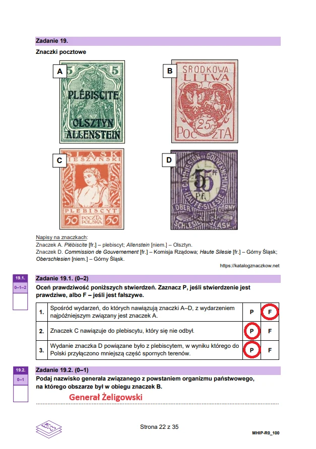 Matura 2024. Historia rozszerzona. Arkusz CKE i odpowiedzi - strona 22 Matura 2024. Historia rozszerzona. Arkusz CKE i odpowiedzi - strona 22