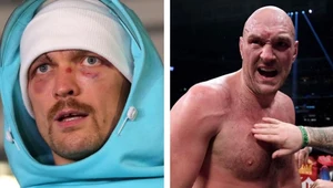 Ołeksandr Usyk i Tyson Fury