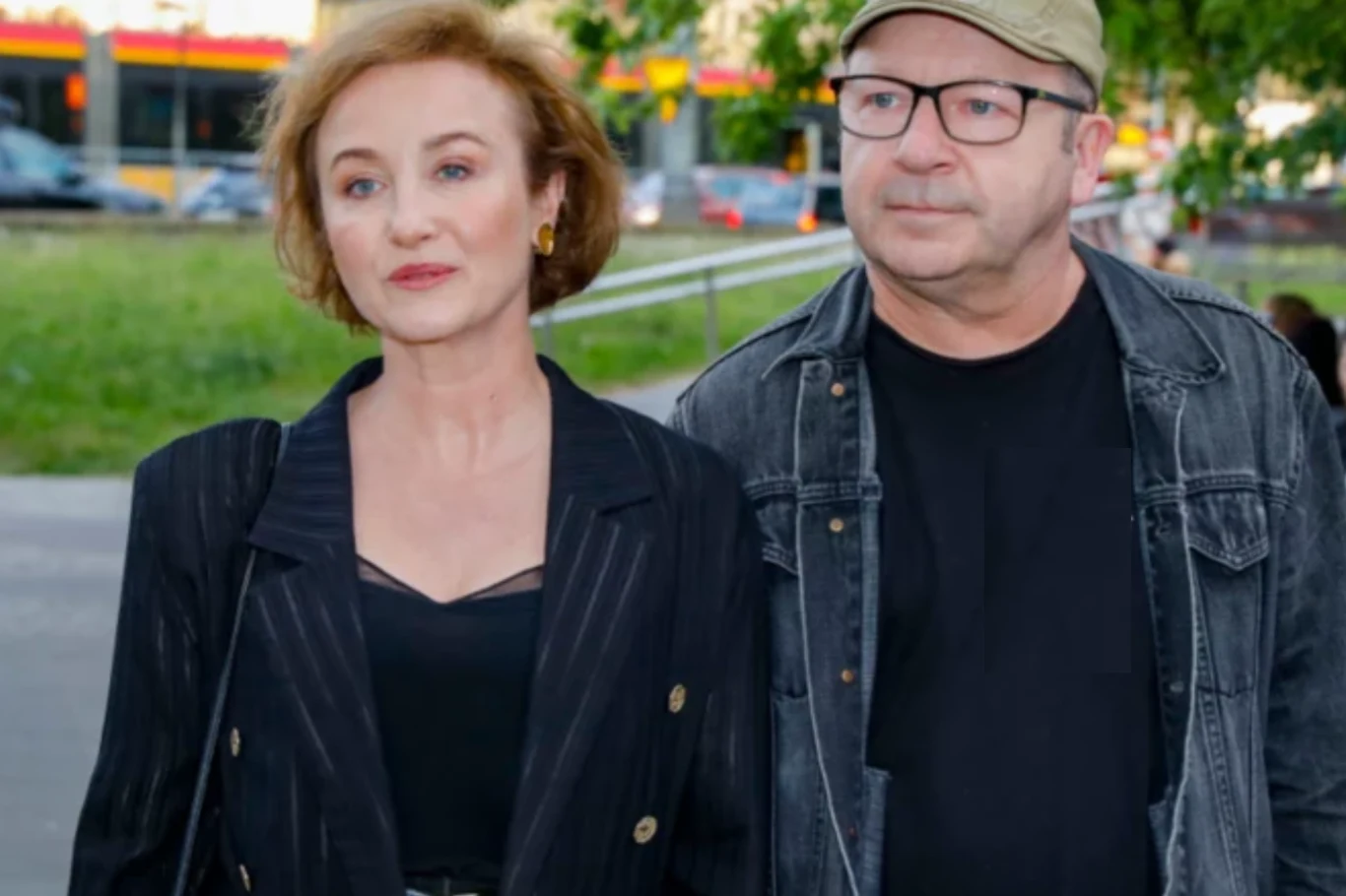 Zbigniew Zamachowski wraz ze swoją nową partnerką Zbigniew Zamachowski wraz ze swoją nową partnerką