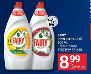 Fairy Cytryna Płyn do mycia naczyń 900 ML niska cena