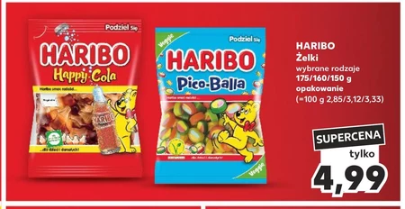 Haribo Favoritos Classic Żelki o samu owocowym część o smaku coli 150 g