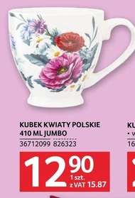 Kubek Polskie kwiaty