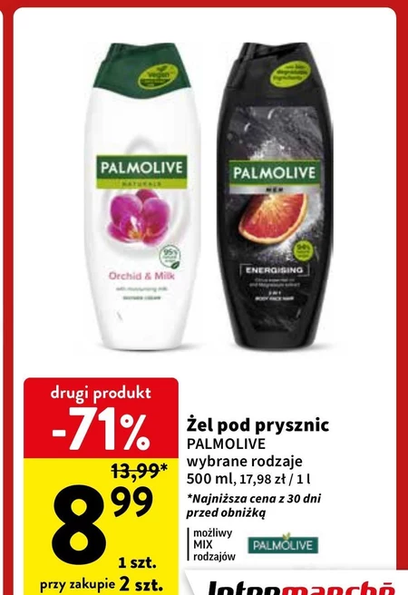 Palmolive Naturals Macadamia kremowy żel pod prysznic 500ml