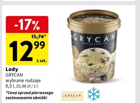 Grycan Lody bakaliowe 500 ml
