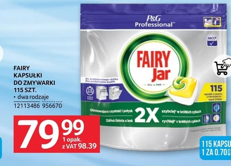 Fairy Platinum Plus Cytryna Tabletki do zmywarki All In One, 115 tabletek