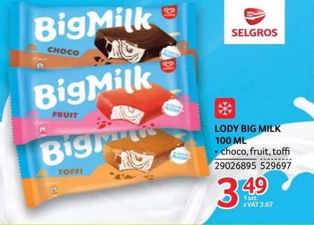 Big Milk Choco Lody 100 ml