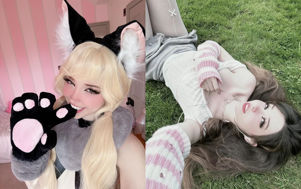 zdjęcia umieszczone w serwisie Instagram @belle.delphine