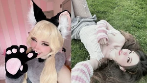 zdjęcia umieszczone w serwisie Instagram @belle.delphine