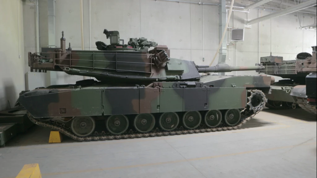 Czołg M1A1FEP Abrams 1. Warszawskiej Brygady Pancernej