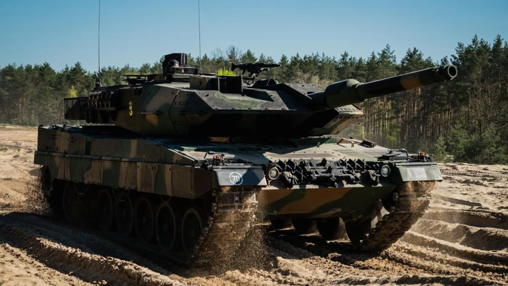 Leopard 2A5 1. Warszawskiej Brygady Pancernej