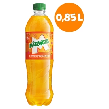 Mirinda Napój gazowany o smaku pomarańczowym 850 ml - 3