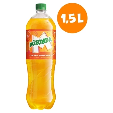 Mirinda Napój gazowany o smaku pomarańczowym 1,5 l - 4