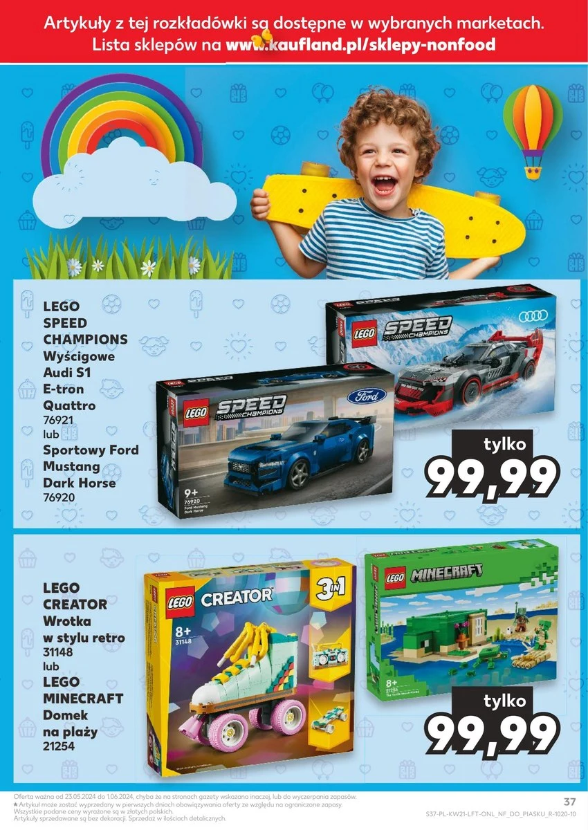 Wspaniałe klocki LEGO w Kauflandzie