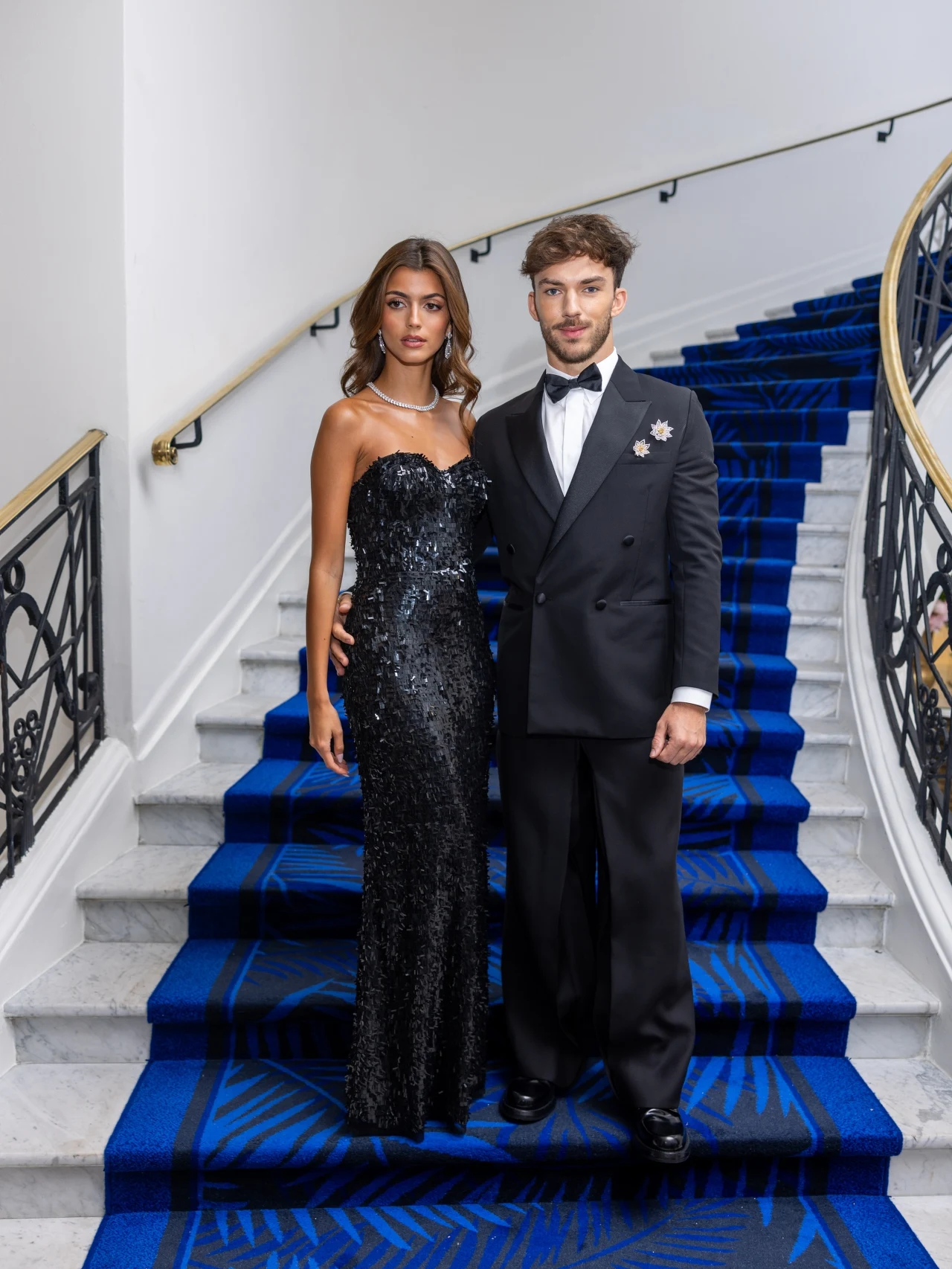 Kika Gomes i Pierre Gasly Kika Gomes i Pierre Gasly