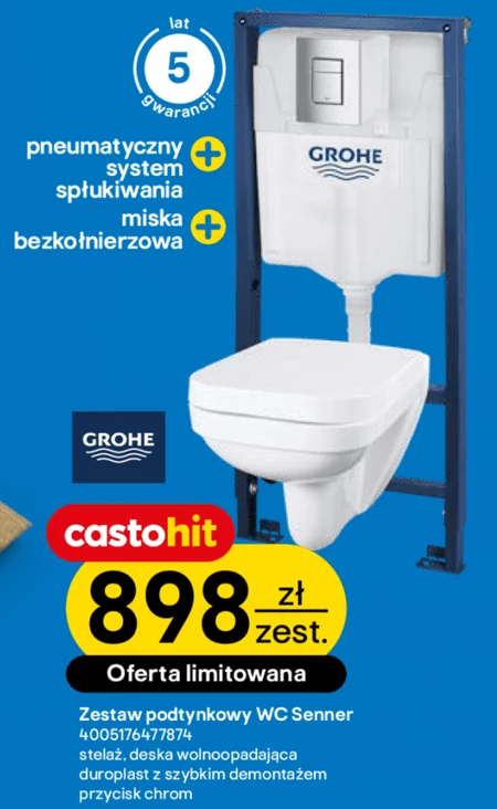 Zestaw podtynkowy Grohe