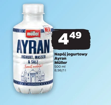 Müller Ayran Napój mleczny na bazie jogurtu 500 ml