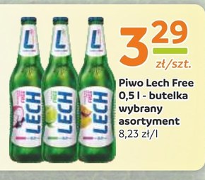 Lech Free Piwo bezalkoholowe o smaku kwaśnych cytrusów 500 ml niska cena