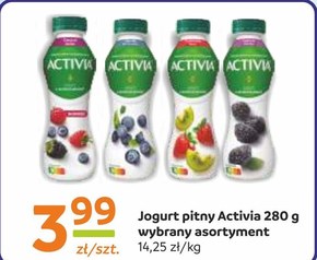 ACTIVIA Jogurt jagoda borówka 280 g niska cena