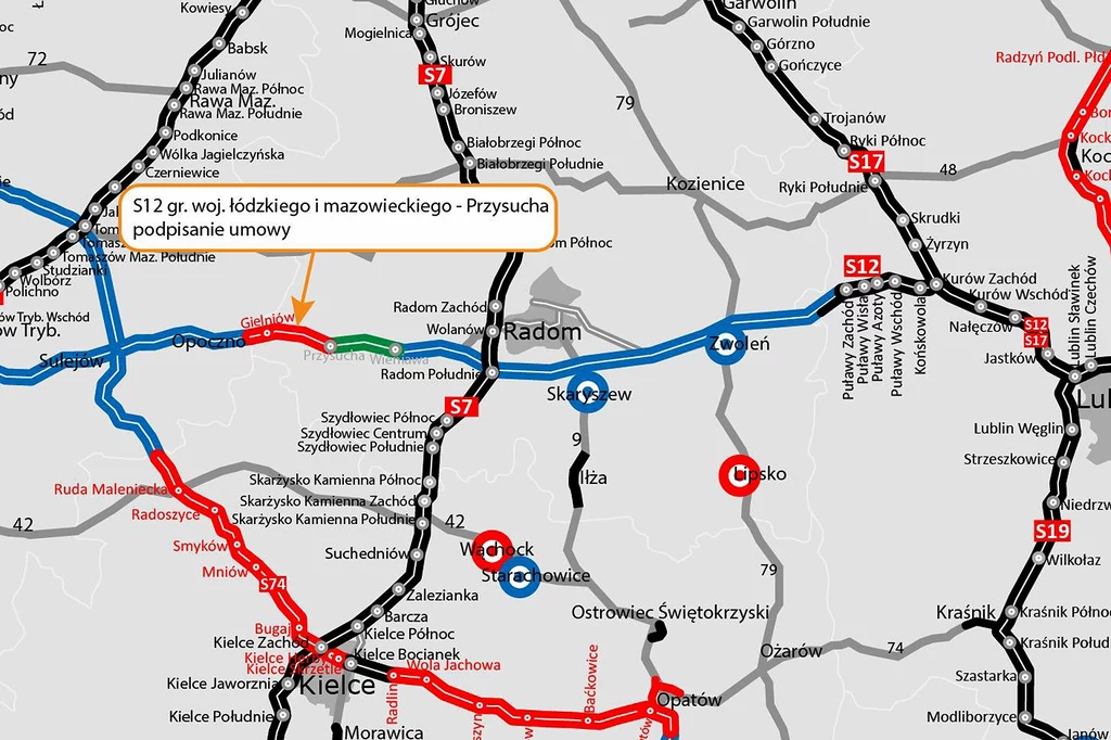 Powstaje bardzo ważna droga w centrum kraju. Jest kolejna umowa