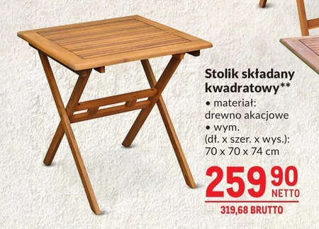 Stolik składany Netto
