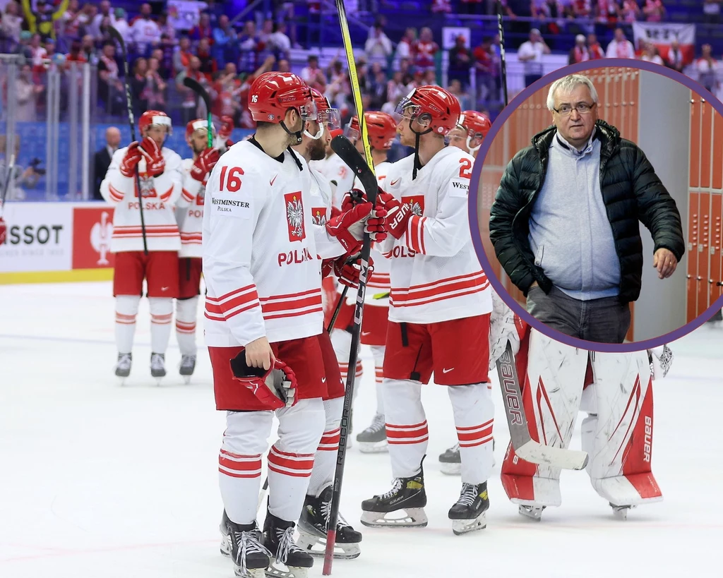 Reprezentacja Polski w hokeju na lodzie pożegnała się z Elitą. W ramce Henryk Gruth, jedna z naszych legend w tej dyscyplinie sportu Reprezentacja Polski w hokeju na lodzie pożegnała się z Elitą. W ramce Henryk Gruth, jedna z naszych legend w tej dyscyplinie sportu